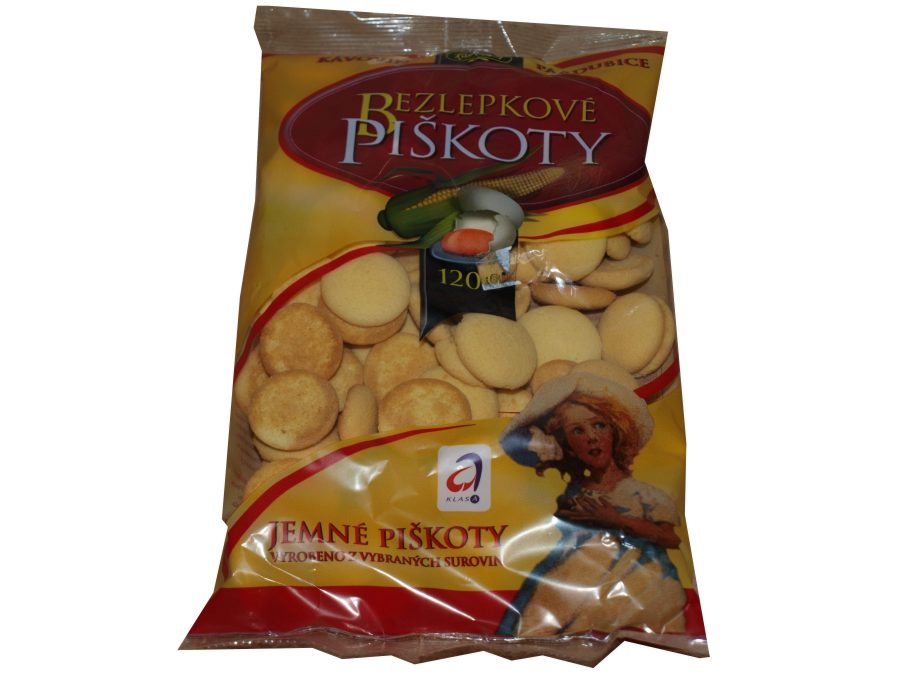 Bezlepkové piškoty 