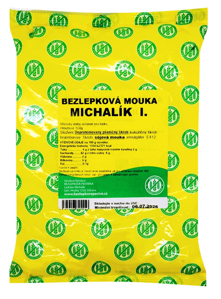 Bezlepková mouka MICHALÍK I - 500g