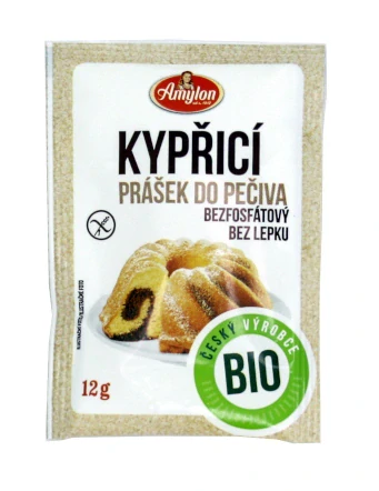 Prášek kypřicí do pečiva bezlepkový AMYLON 12g