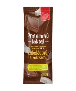 Proteinový koktejl čokoládový s kokosem 30g