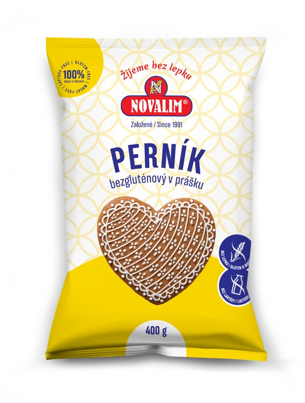 Bezlepkový perník v prášku Novalim 400g