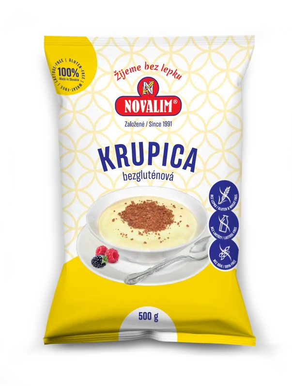 Bezlepková krupice v prášku 500g Novalim