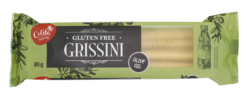 Bezlepkové Grissini 85g Soco