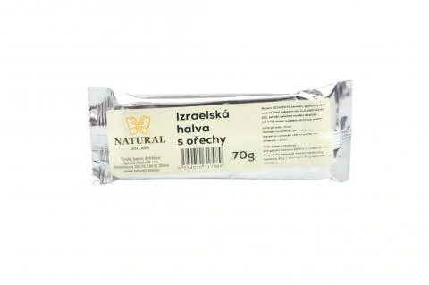 Izraelská chalva ořech 70g