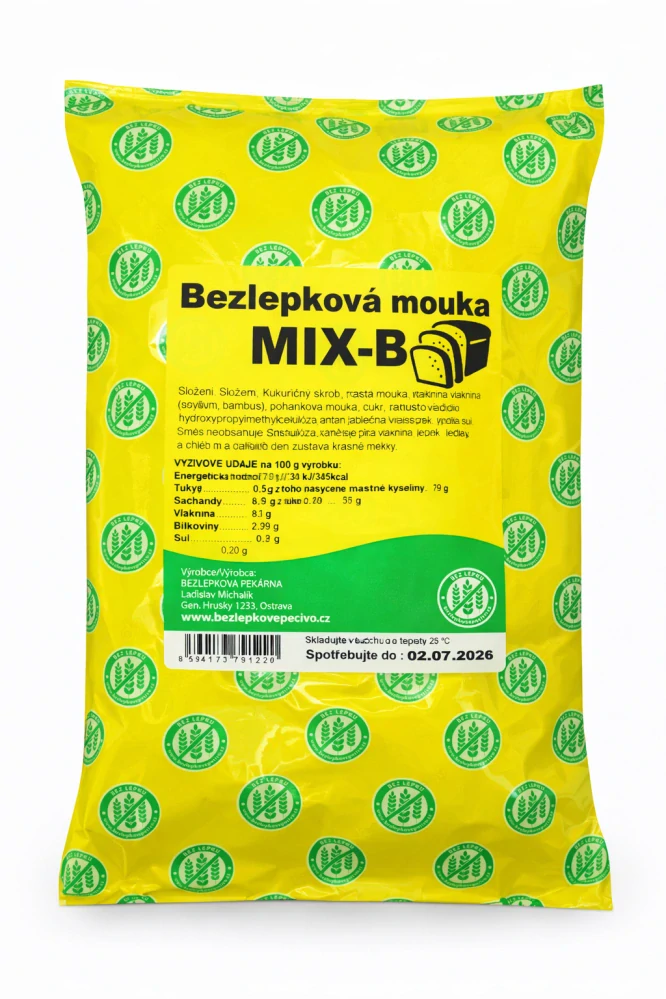 Bezlepková směs MIX B 500g