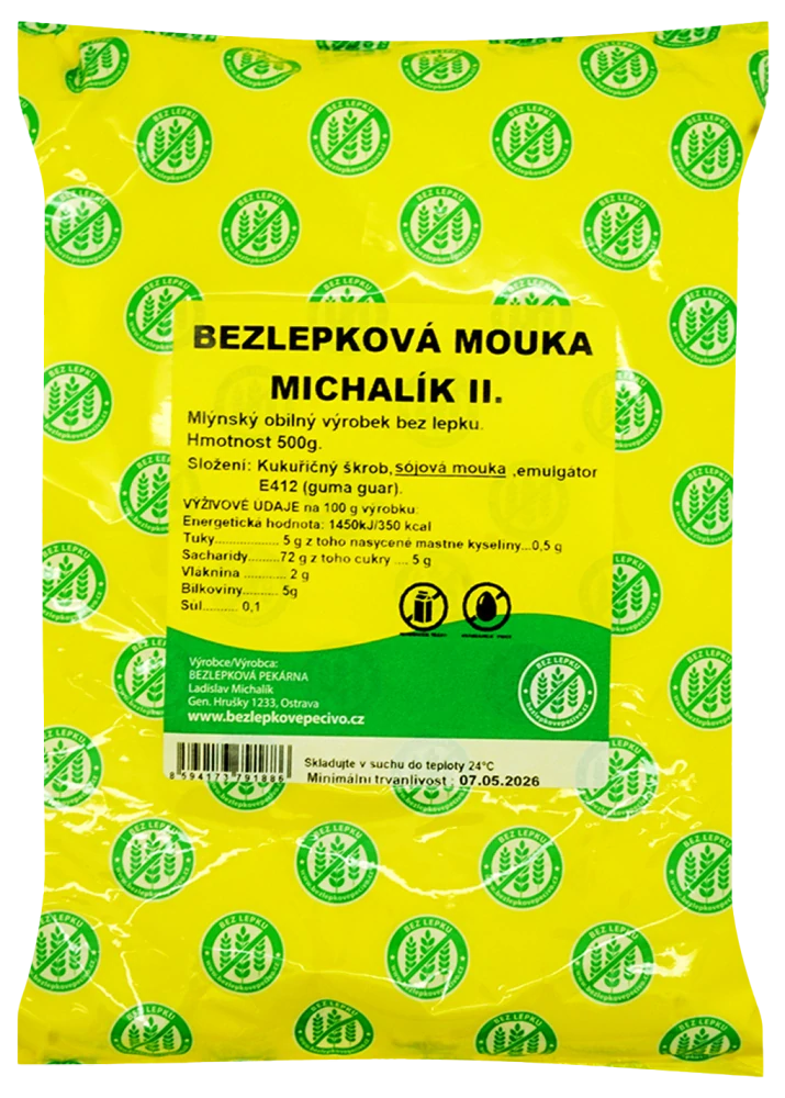 Bezlepková mouka MICHALÍK II - 500g