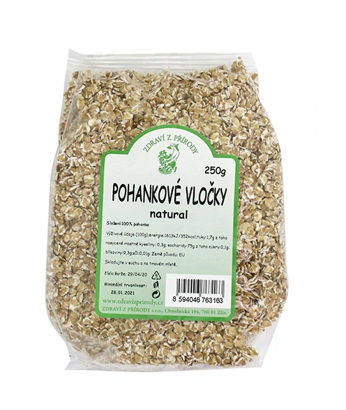 Vločky pohankové natural 250g