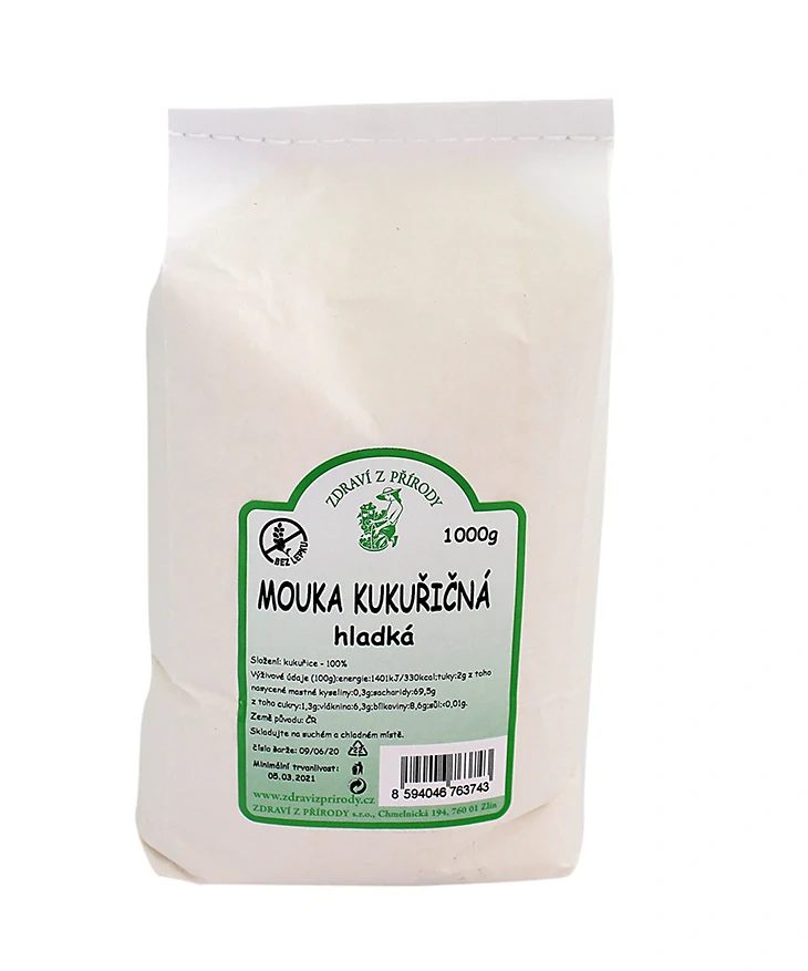 Bezlepku Mouka kukuřičná hladká 1000g