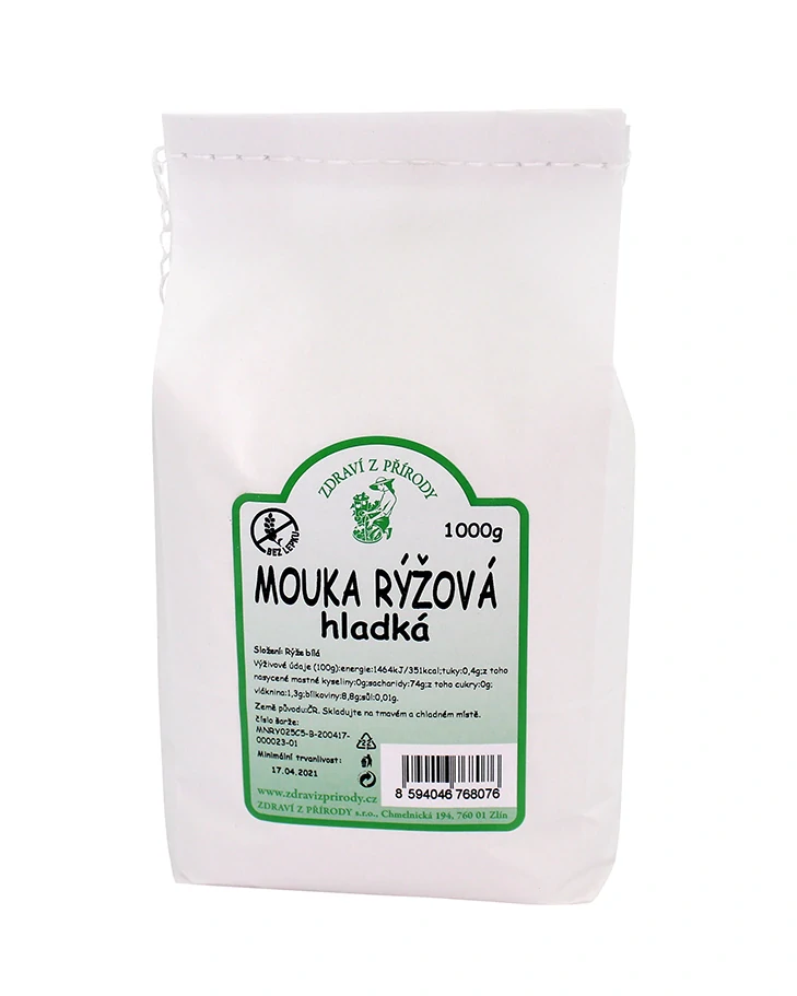 Bezlepku Rýžová mouka hladká 1000g