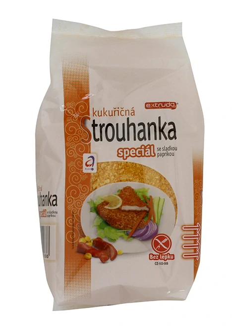 Bezlepku Kukuřičná strouhanka s paprikou 200g