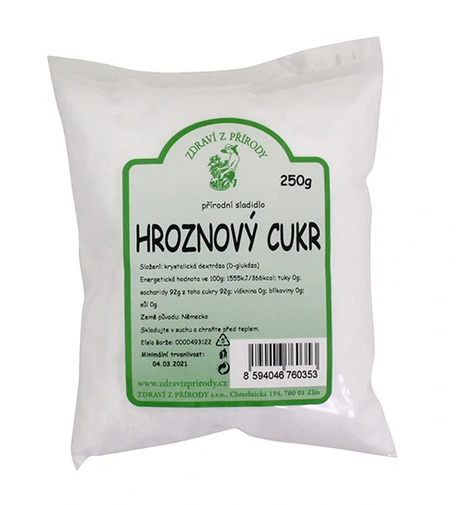 Hroznový cukr 250g