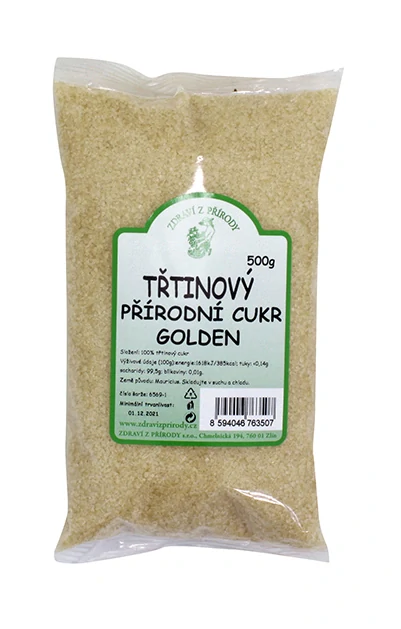 Cukr třtinový Golden 500g