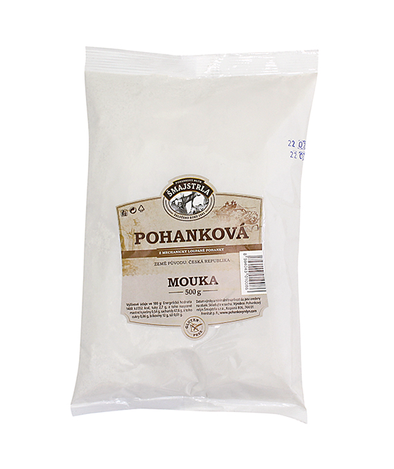 Bezlepková Pohanková mouka 500g Šmajstrla