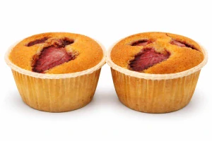 Bezlepkový muffin jahoda -2ks