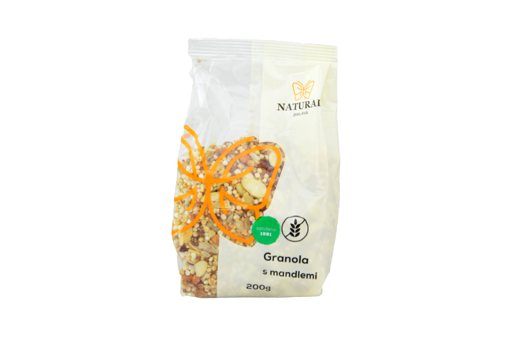 Bezlepková Granola s Mandlemi 200g