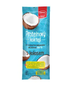 Proteinový koktejl s kokosem 30g