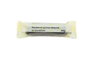 Tyčinka karobová se slunečnicí 45g