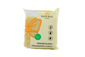 Křehké plátky pohankové s cibulí 75g