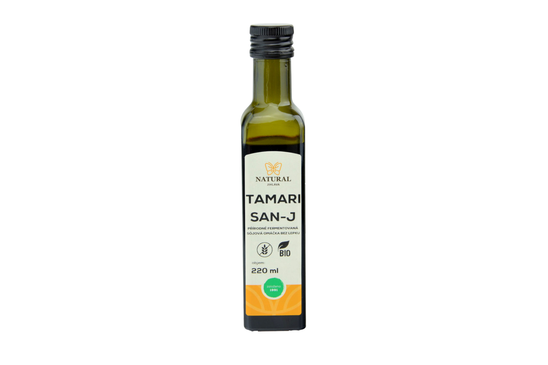 Tamari san-J BIO sojová omáčka bez lepku 250ml.Natural