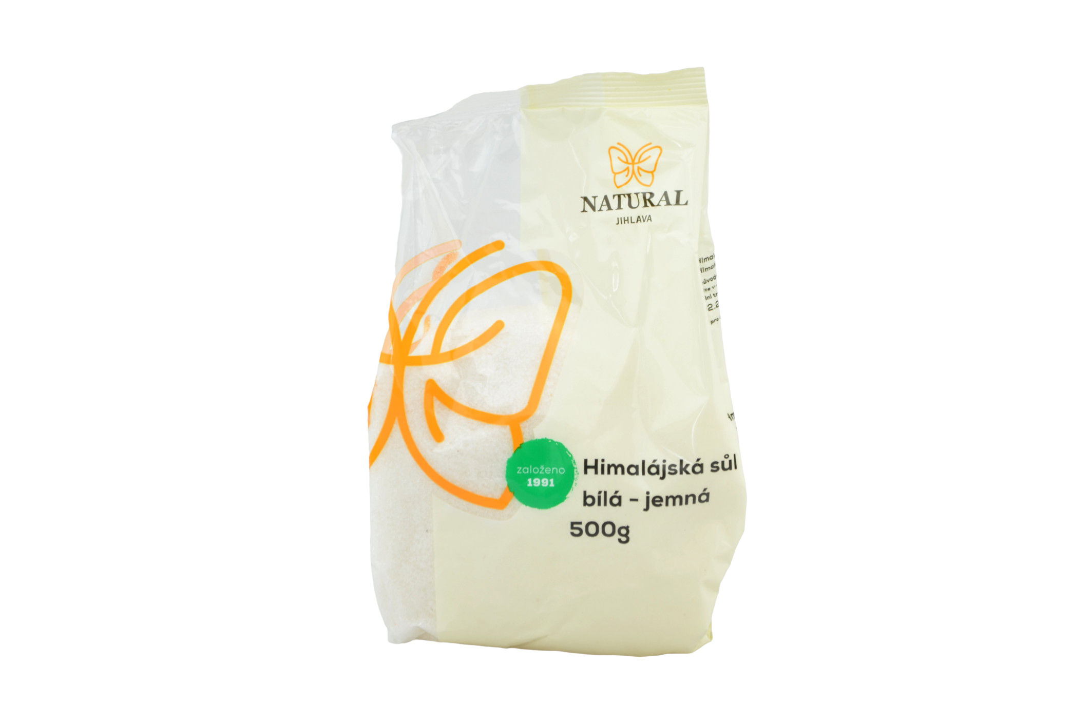 Sůl himalájská bílá jemná - Natural 500g