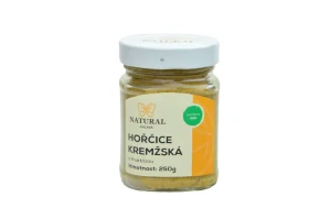 Hořčice kremžská s fruktózou - Natural 250g