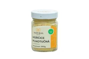 Hořčice plnotučná s fruktózou - Natural 250g