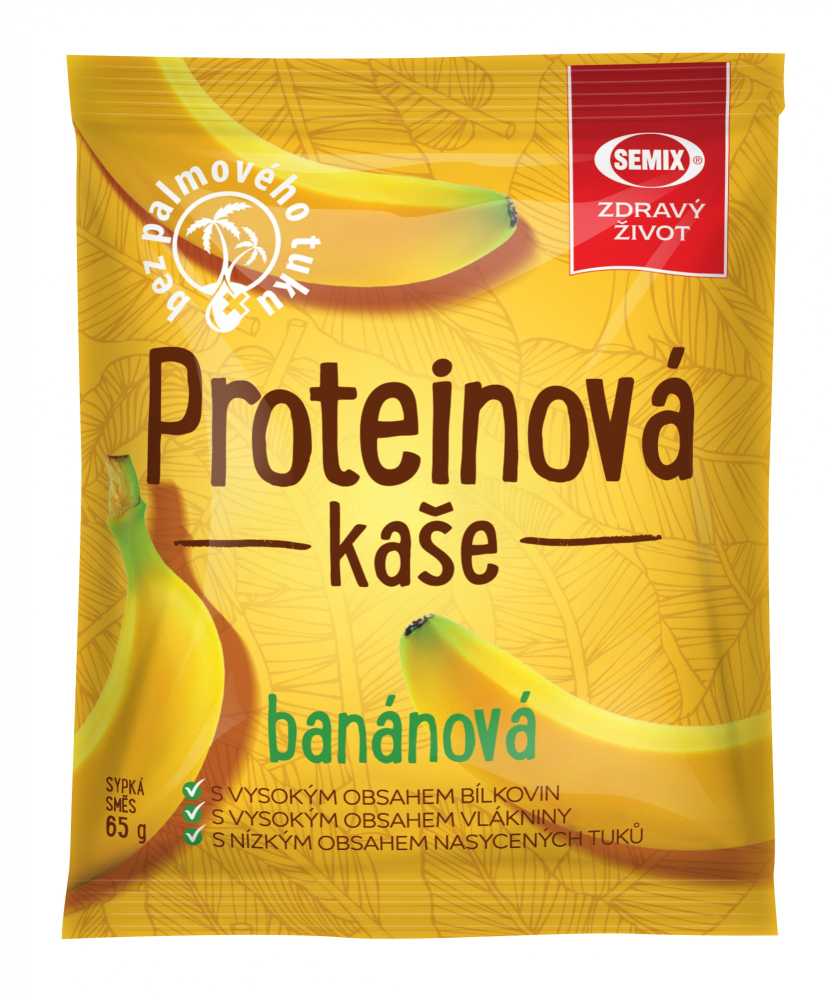 Kaše proteinová banán 65g