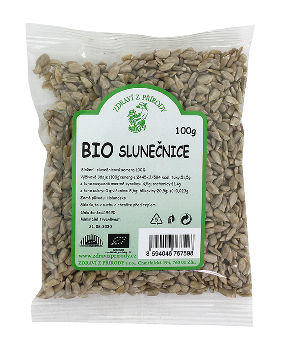 BIO slunečnice 100g ZP
