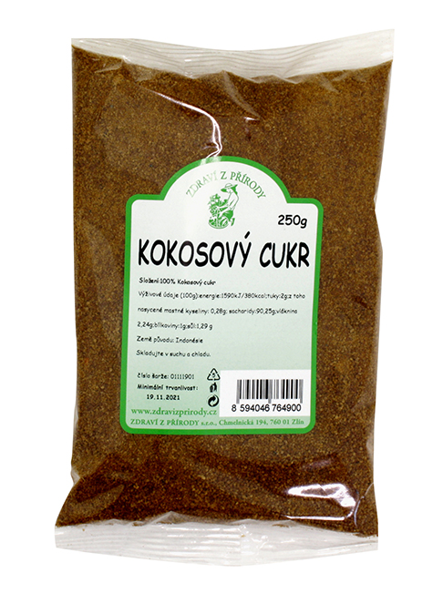 Kokosový cukr 250g ZP