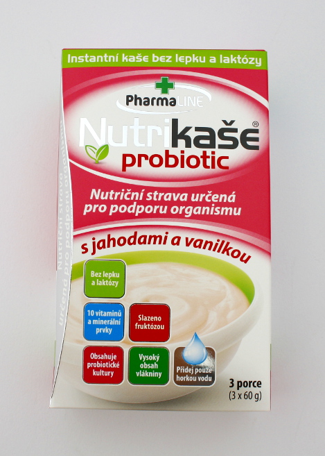 Mogador s.r.o. Nutrikaše jahoda-vanilka 3x60g