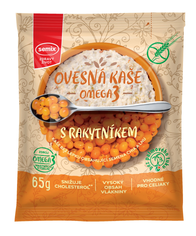 Kaše ovesná s rakytníkem 65g 