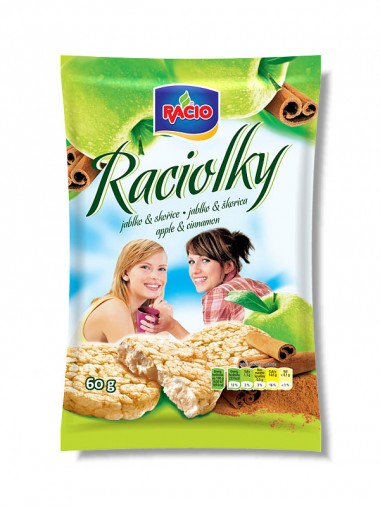 Raciolky jablko,skořice 60g