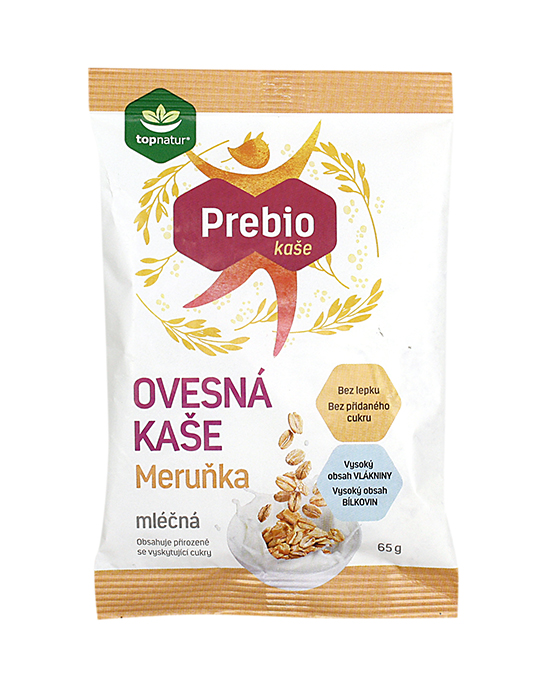 Kaše prebio meruňka mléčná 65g