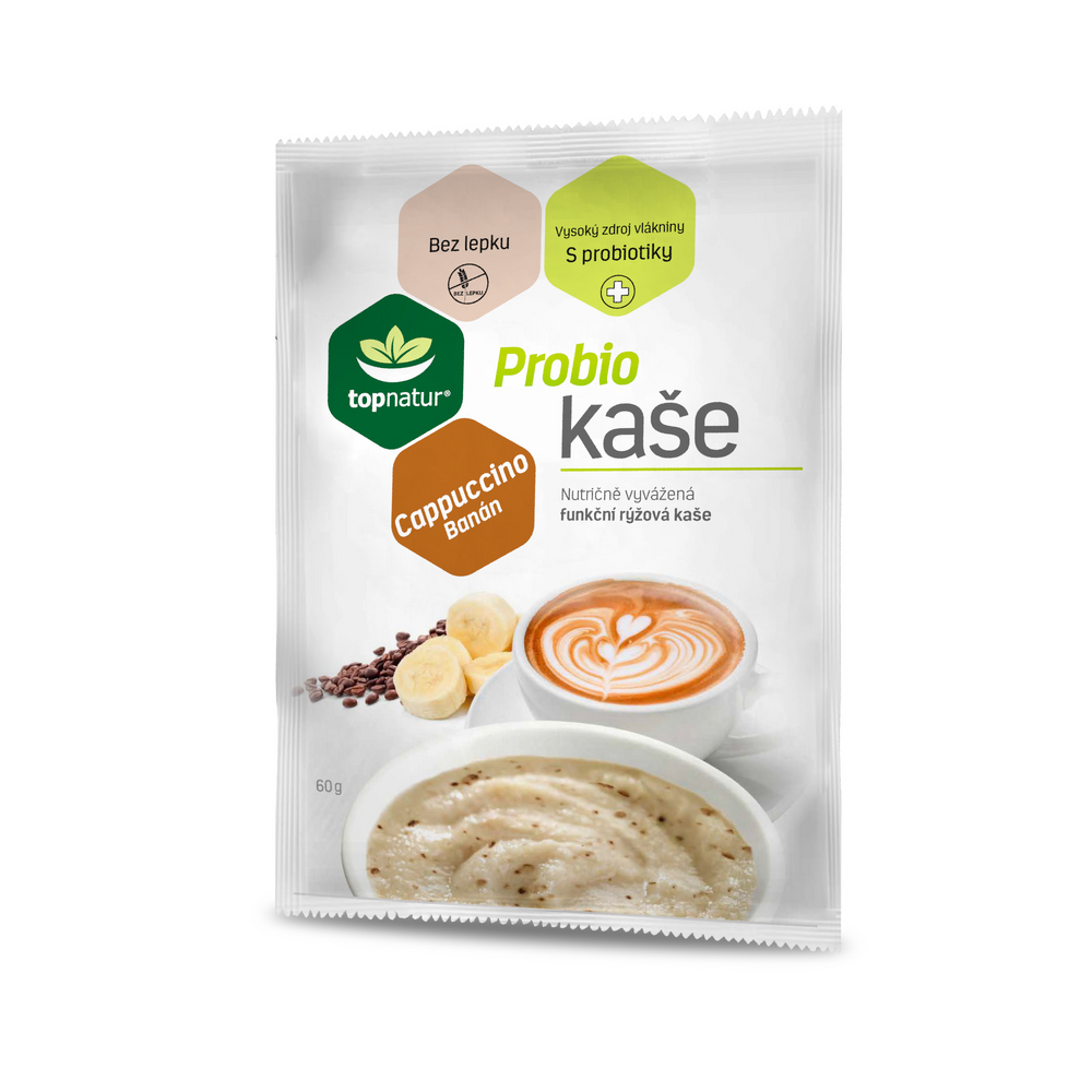 Probio kaše Cappuccino a banán 60g
