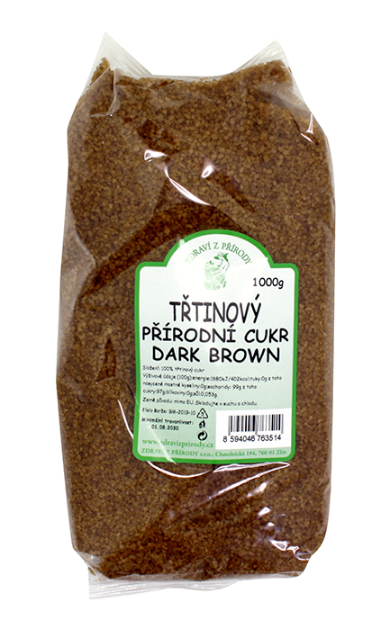 Cukr třtinový Dark 1kg 