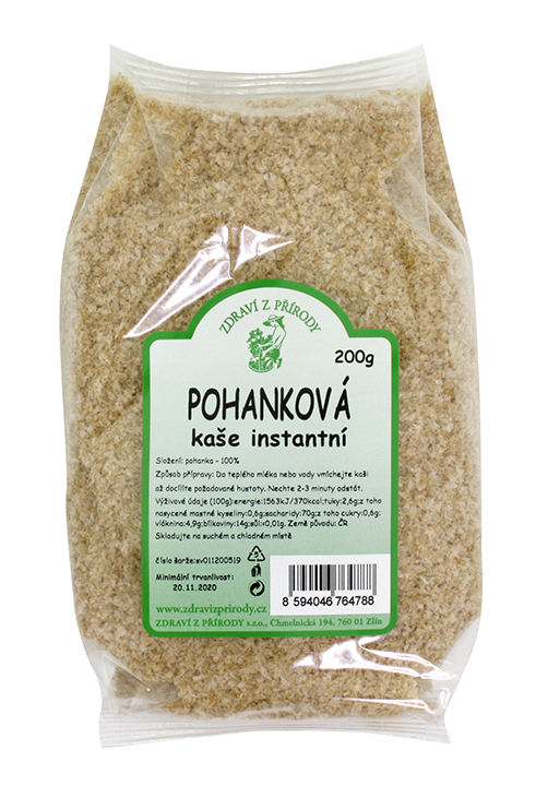 Bezlepková Pohanková kaše 200g