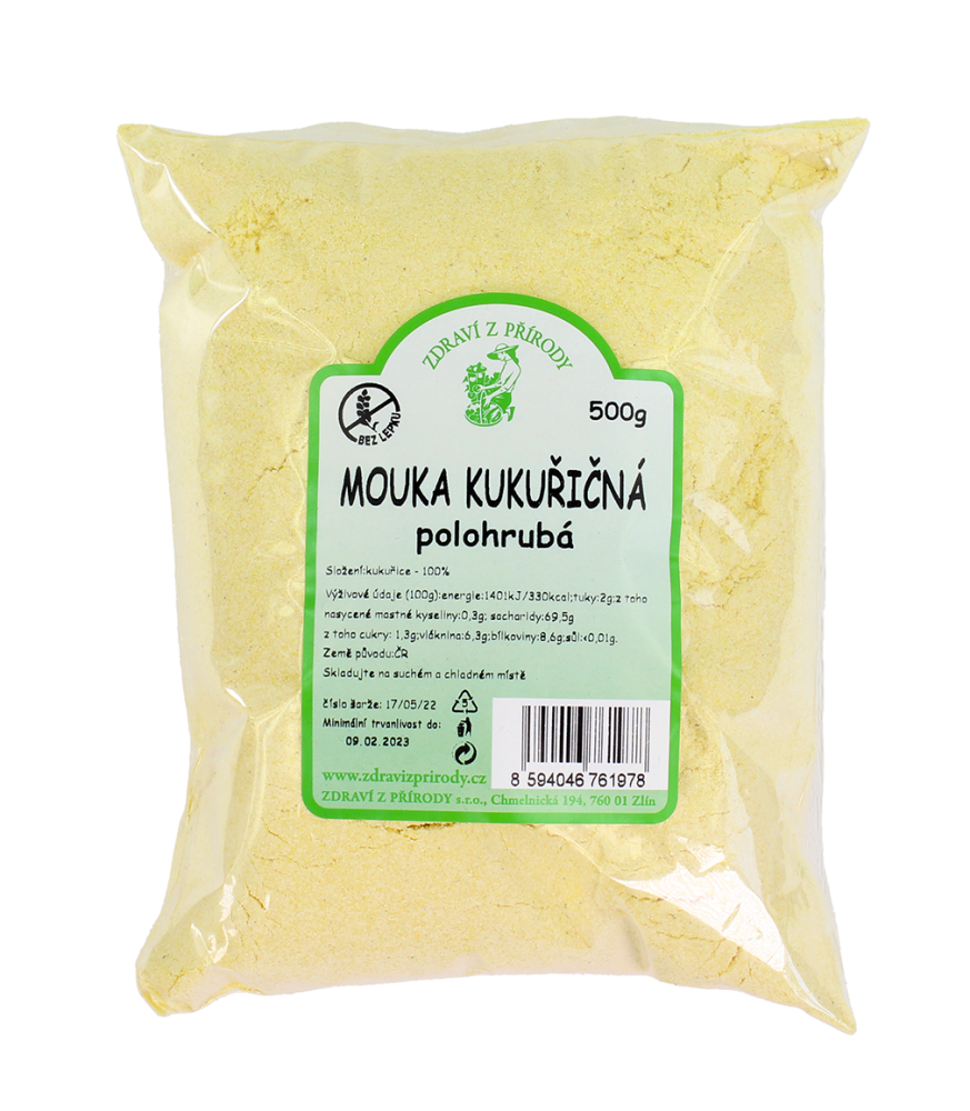 Mouka kukuřičná polohrubá 500g
