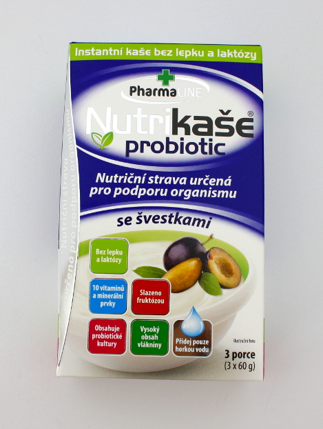 Nutri kaše probiotic se švestkami 180g