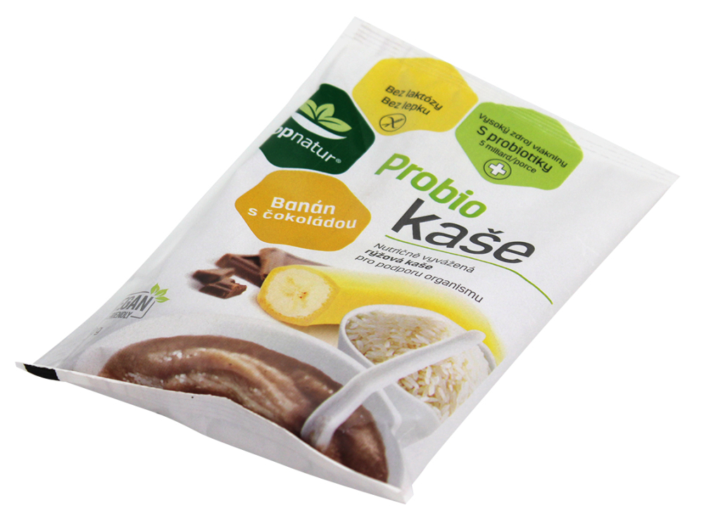 Bezlepku Probio kaše banán s čokoládou 60g