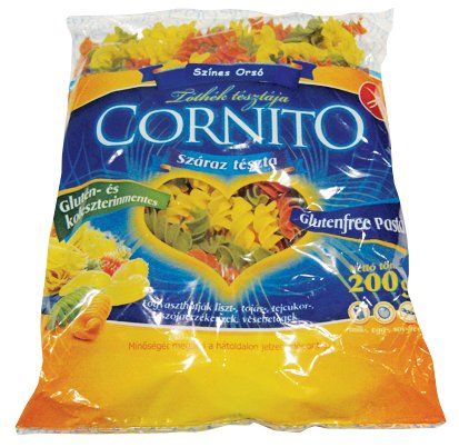 Bezelepku barevné spirály 200g Cornito