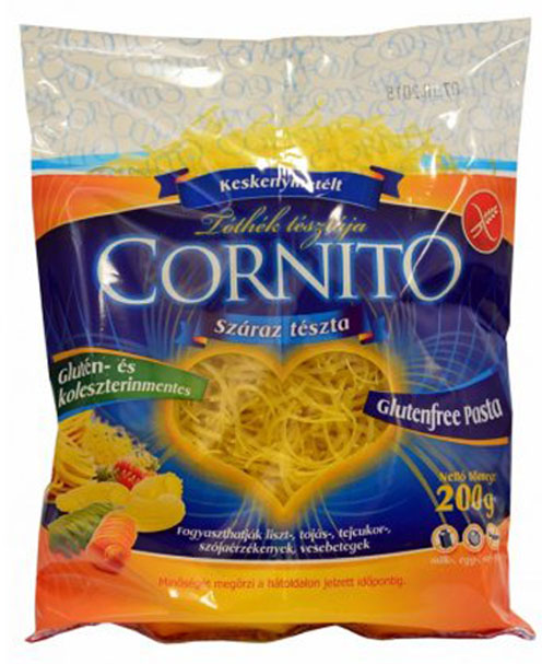 Bezlepku těstoviny vlasové nudle 200g Cornita