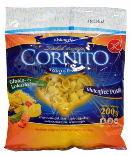Bezlepku těstoviny mušličky 200g Cornita