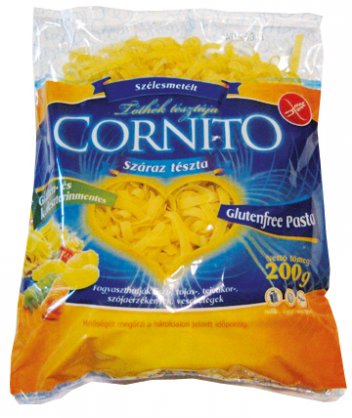 Bezlepku těstoviny široké nudle 200g Cornita