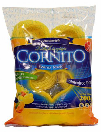 Bezlepku vlasové nudle,hnízdo 200g Cornito