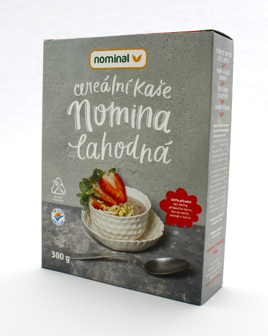 Kaše lahodná bezlepková 300g bezlepku NOMINA