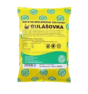 Bezlepková instatní  polévka gulášova 60g