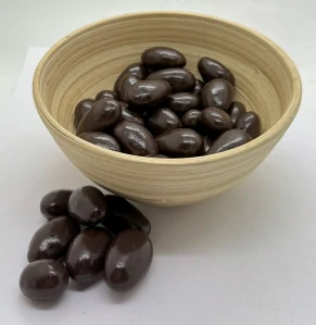Mandle v hořké čokoládě 100g