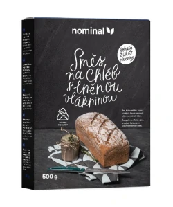 Bezlepková směs na chléb s lněnou vlákninou    500g Nominal