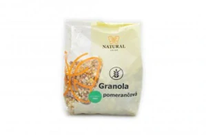 Bezlepková Granola Pomerančová 200g