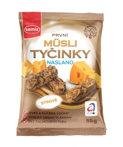 Musli tyčinky naslano sýrové 55g